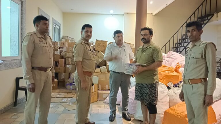 BAREILLY:ब्रांडेड कॉस्मेटिक्स की अवैध री-पैकेजिंग का भंडाफोड़, एक अभियुक्त गिरफ्तार