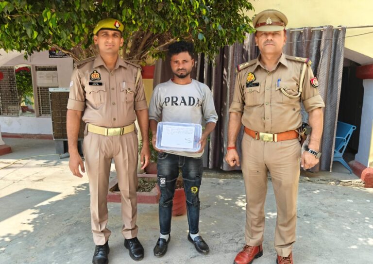 फिरोजाबाद: थाना सिरसागंज पुलिस को मिली बड़ी सफलता – शातिर अपराधी नरेन्द्र गिहार अवैध असलहे के साथ गिरफ्तार